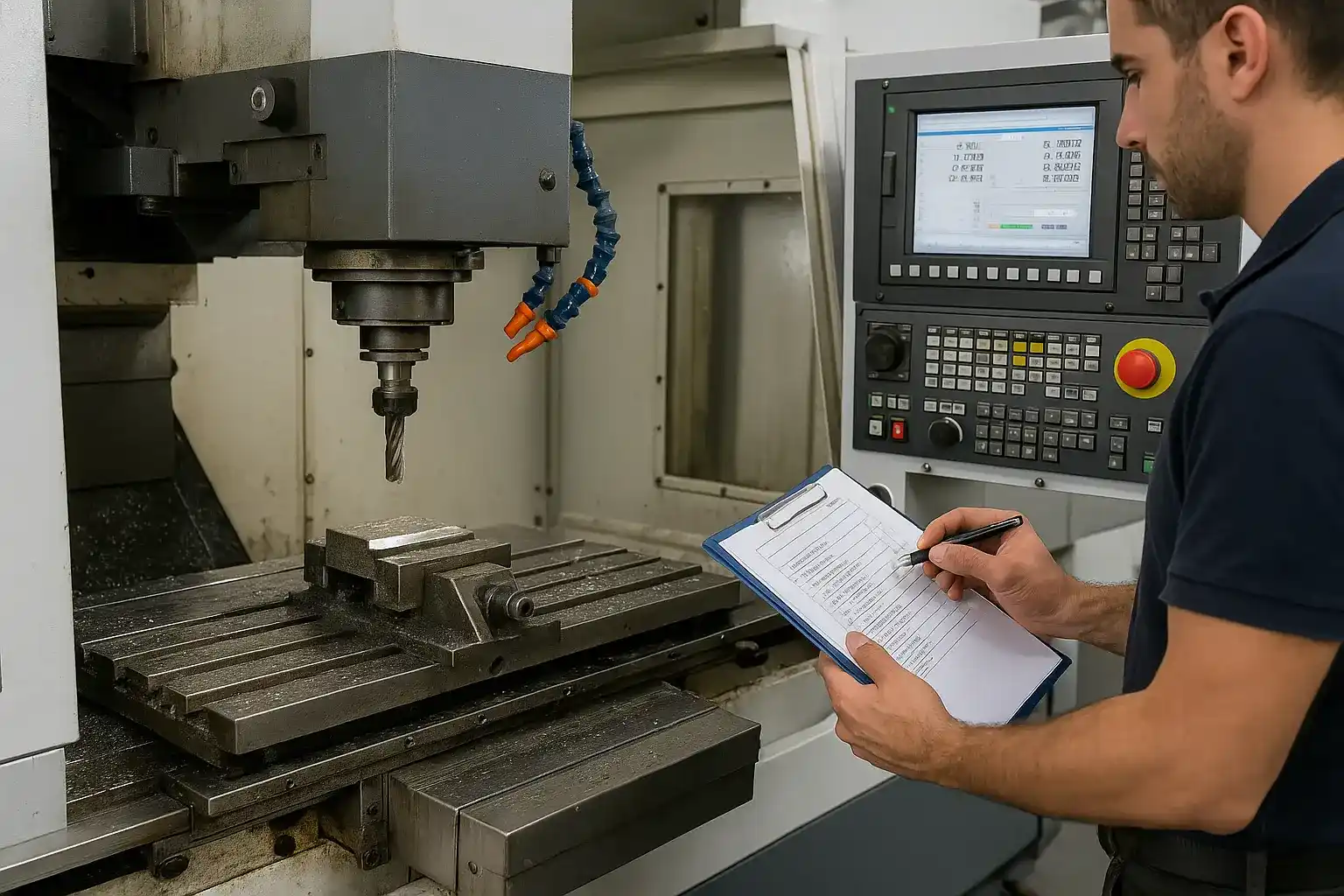 mantenimiento a maquinas cnc