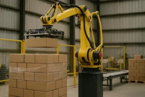que es un robot paletizador