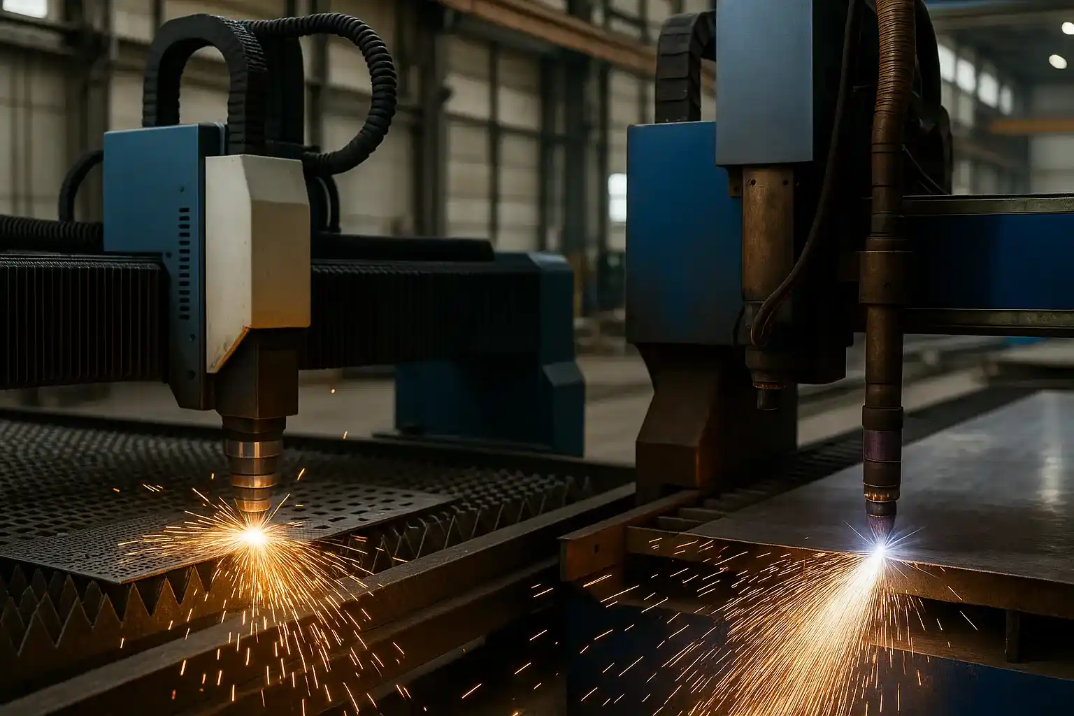 corte laser vs plasma