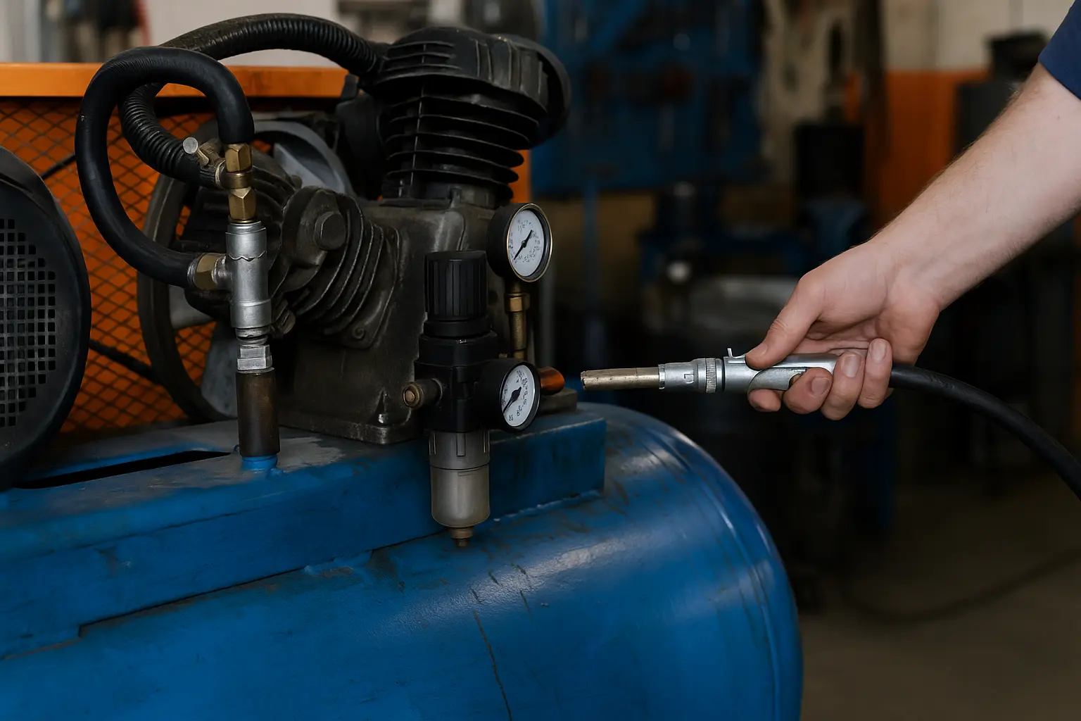 como detectar fugas de aire comprimido​