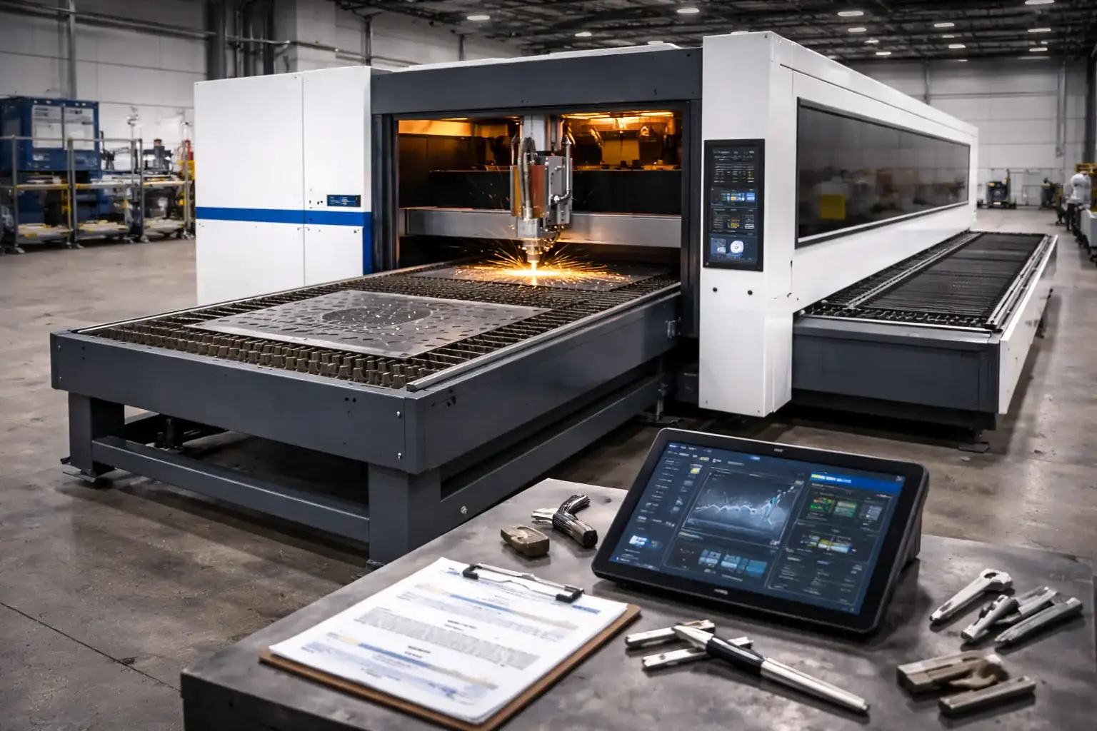 Cortadora láser de fibra: qué definir antes de comprar