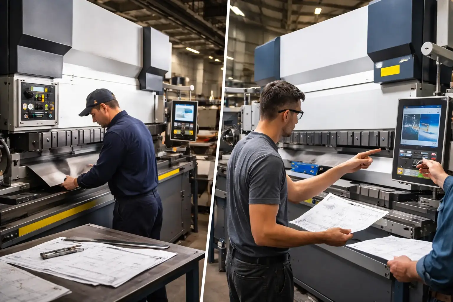 Cotiza tu dobladora de lámina industrial con tecnología CNC o NC y recibe asesoría técnica para definir el tonelaje exacto según tu proceso de producción.