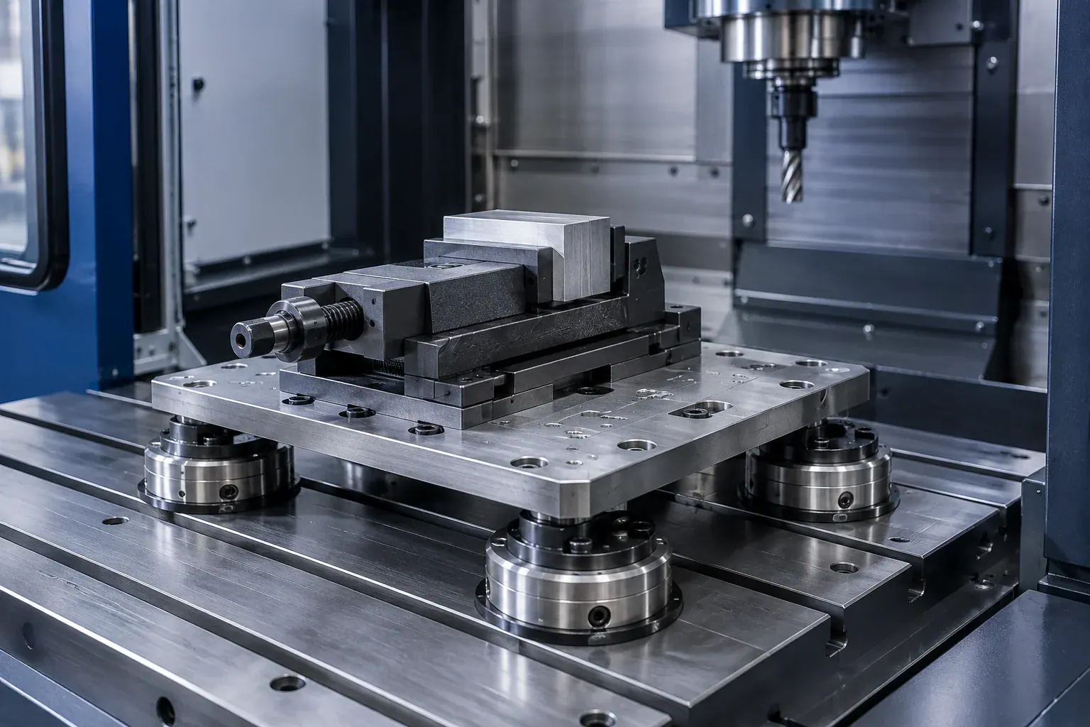 sistemas de sujeción de punto cero CNC